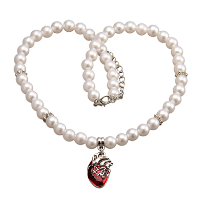 GelConnie Initial Necklaces for Women Boho Layered Beaded Necklaces Bohemian Hippie Necklace Heart Pendant Pearl Jewelry