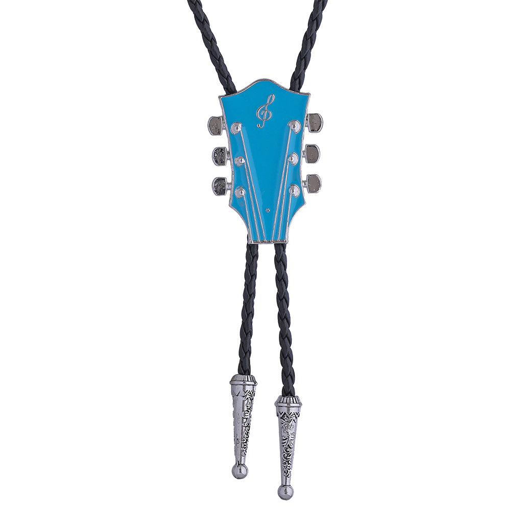 GelConnie Bolo Tie for Men Women Leather Wedding Necklace Western Cowboy Necktie Native American Bolo Tie Rodeo